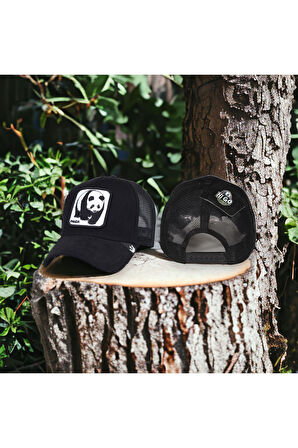 Panda Figürlü Baseball Şapka