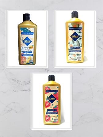 Schatz Ağda Temizleme ve Masaj Yağı 650 ml x 3 Set