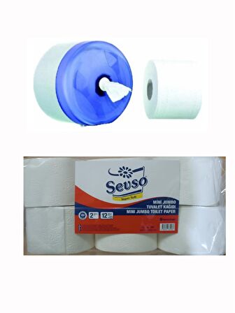 Sevso Mini Jumbo Tuvalet Kağıdı 12 Rulo 3 Kg