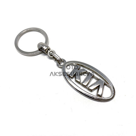 Kia Metal Luxury Oto Anahtarlık Krom