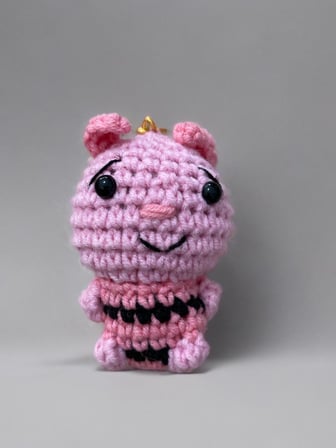 Amigurumi Anahtarlık 6-8 cm Sevimli El Örgüsü Hediyelik Anahtar ve Çanta Aksesuarı