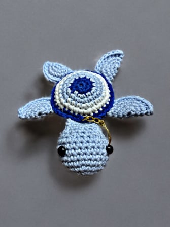 Amigurumi Anahtarlık 10-11 cm Sevimli El Örgüsü Hediyelik Anahtar ve Çanta Aksesuarı
