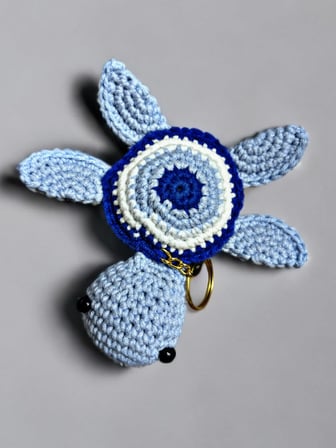 Amigurumi Anahtarlık 10-11 cm Sevimli El Örgüsü Hediyelik Anahtar ve Çanta Aksesuarı