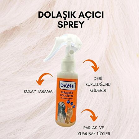 Bioxi® Dolaşıklık Açıcı Sprey 100 ML 3,4 Floz Spreyli