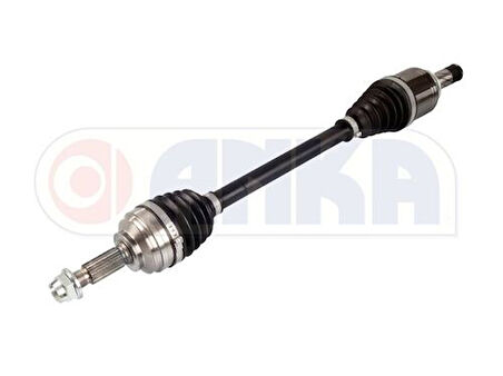 Anka 10101020 Ön Aks Komple Sol Clio IV 1.5DCI (Diş Freze 23 İç Freze 26 Uzunluk 662mm) 391010115R