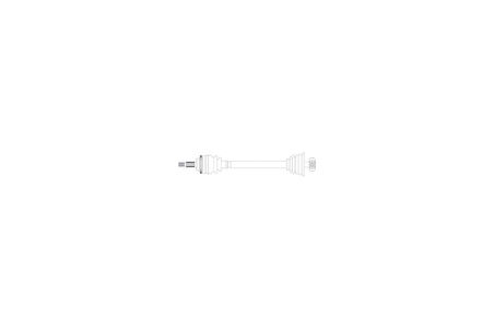 Anka 10103008 Ön Aks Sol Megane Scenic 1.9 96-23 Diş (Kalın Freze) 8200064731