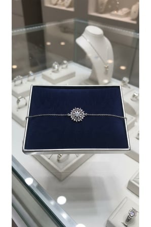 ANKA MÜCEVHERAT IŞIKLI KUTUDA 925 AYAR GÜMÜŞ GÜNEŞ KADIN SET