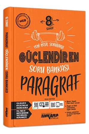 8. Sınıf Paragraf Güçlendiren Soru Bankası & 8. Sınıf Fen Bilimleri Güçlendiren Soru Bankası