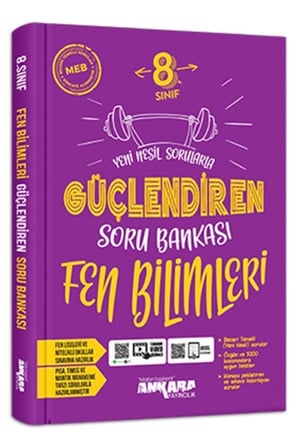 8. Sınıf Paragraf Güçlendiren Soru Bankası & 8. Sınıf Fen Bilimleri Güçlendiren Soru Bankası