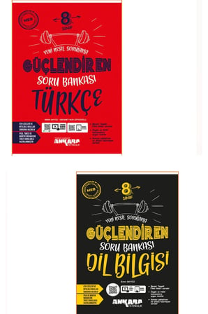 8. SINIF TÜRKÇE - 8. SINIF DİL BİLGİSİ SORU BANKALARI SET