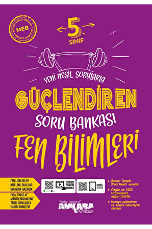 5. Sınıf Güçlendiren Türkçe Fen Bilimleri Soru Bankası Set