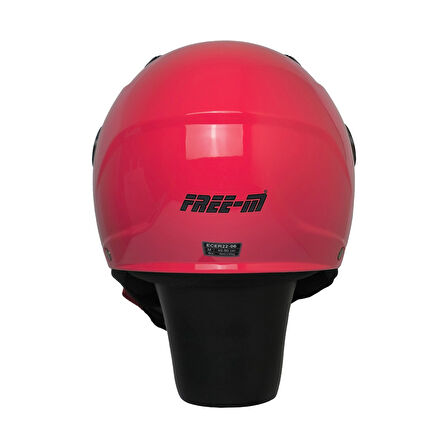 Motosiklet ve Bisiklet Yarım Camlı Çocuk Kaskı Ce Abs Material Motor Kaskı Coral