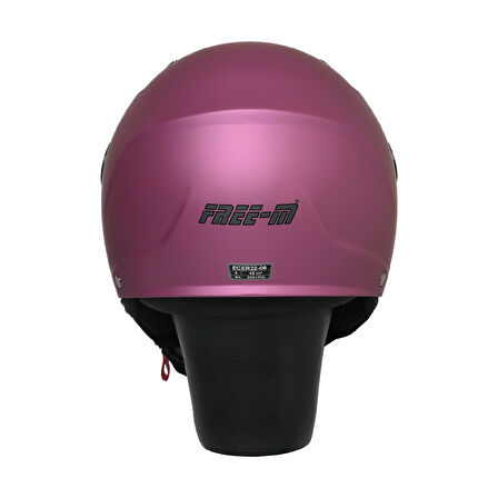 Motosiklet ve Bisiklet Yarım Camlı Çocuk Kaskı Ce Abs Material Motor Kaskı Fuchsia