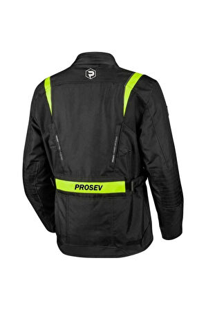 Motosiklet Montu 3 Katmanlı Kışlık Astar Long Model 4 Mevsim Maxdura Kumaş Stelvıo Mont Yeşil