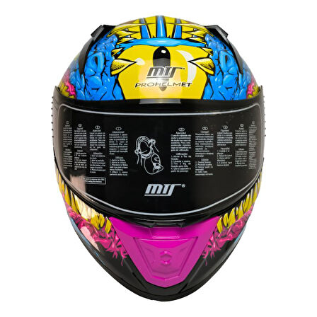 Motosiklet Kaskı Ece 22.R06 Sertifikalı Double Vizör Full Face Kask Gongju