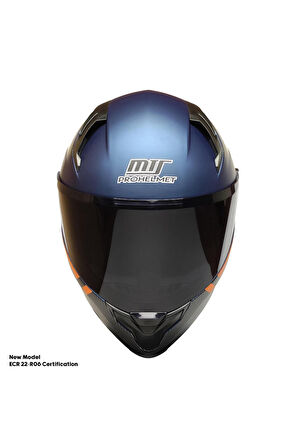 Motosiklet Kask Ece 22.r06 Sertifikalı Güneş Vizörlü Fiber Kask Full Face Motor Kaskı Yeni Sezon