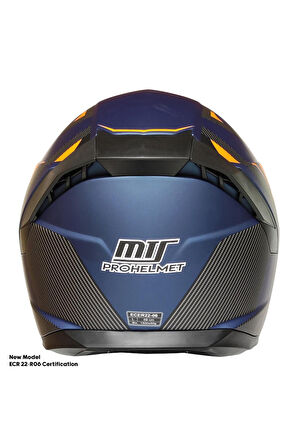 Motosiklet Kask Ece 22.r06 Sertifikalı Güneş Vizörlü Fiber Kask Full Face Motor Kaskı Yeni Sezon