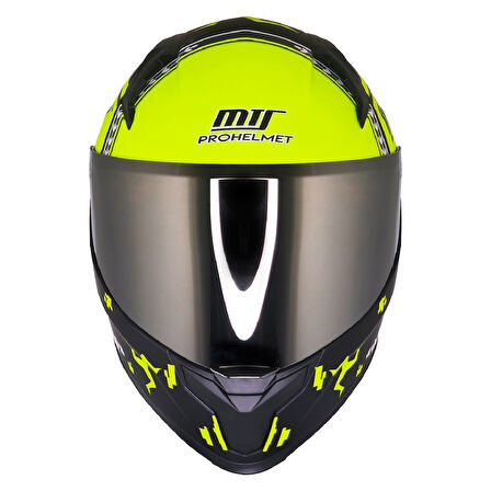 Motosiklet Kask Ece 22.R06 Güneş Vizörlü Full Face Motor Kaskı Vigor Yeni