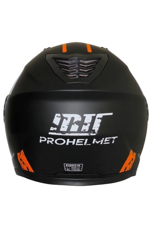 Motosiklet Çene Açılır Kask Güneş Vizörlü Ece 22.06 Sertifikalı Yeni Sezon Motor Kaskı V2 Orange