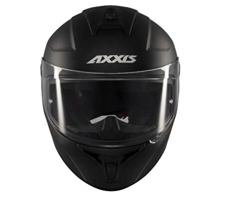 Motosiklet Draken S Solid Mat Siyah V.2 Motor Kaskı Çift Vizörlü