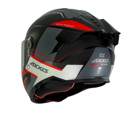 Motosiklet Kask Hawk Evo Daytona B15 Mat Full Face Güneş Vizörlü Motor Kaskı