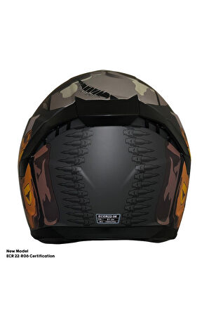 Motosiklet Kask Ece 22.R06 Sertifikalı Güneş Vizörlü Fiber Kask Full Face Motor Kaskı Yeni Sezon