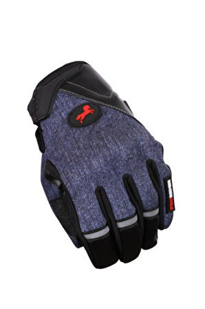 Motosiklet Eldiveni Soft TPU Koruma Yüksek Performanlı Telefon Dokunmatik Motor Eldiven Denim Jeans