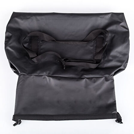 Motosiklet Travel Seyahat Çanta PVC Branda Kumaş Touring Tur Çantası 50 lt