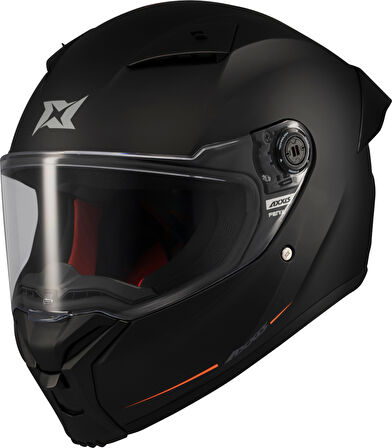 Motosiklet Kask Full Face ECE 22.06R Fenix Solid A1 Matt Black Motor Kaskı