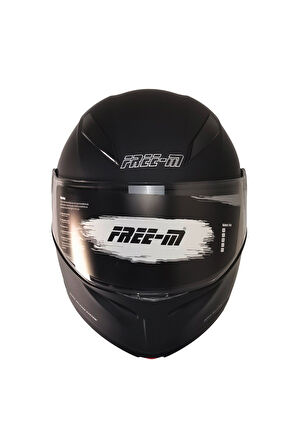 Motosiklet Çene Açılır Kask Ece 22.06 Sertifika Güneş Vizörü Yeni Sezon Kurye Motor Kaskı Mat Siyah