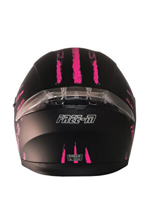 Motosiklet Çene Açılır Kadın Kask Ece 22.06 Sertifika Güneş Vizörü Yeni Sezon Motor Kaskı Pink Zebra