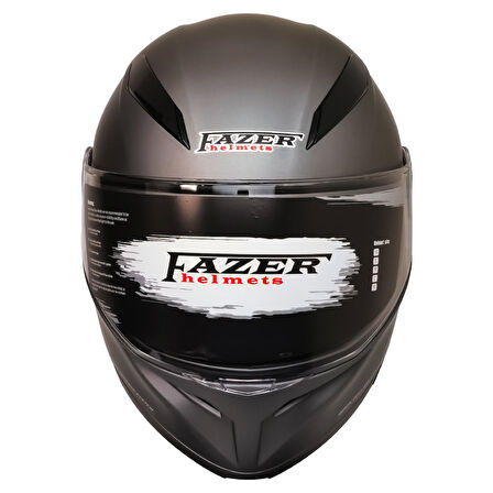 Motosiklet Çene Açılır Kask Ece 22.06 Sertifika Güneş Vizörü Motor Kaskı Mat Titanium