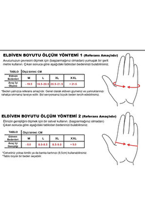 Motosiklet Eldiveni Racing Full Koruma Leather Motorcu Eldiven Kırmızı