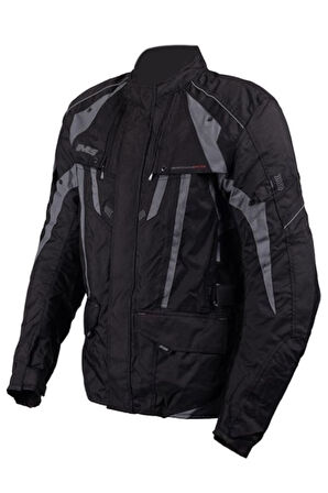 Motosiklet Montu Uzun Model Kışlık 4 Mevsim Full Korumalı Maxdura Kumaş Lüx Mod Motor Kurye Mont