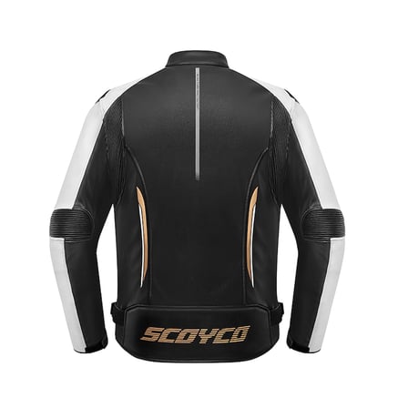 Motosiklet Montu 4 Mevsim Sport Racing Mont PU Leather Black-Gold