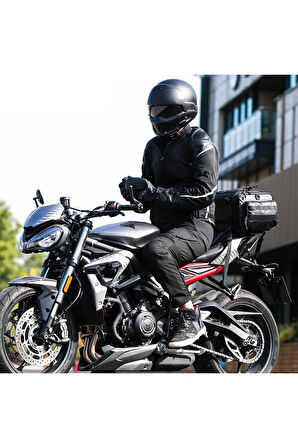 Motosiklet Adventure Arka Tur Çantası Touring Model Motor Arka Kuyruk Çanta 35 litre