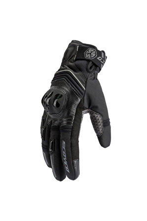 Motosiklet Eldiveni Deri Ve Cordura Reflektörlü Su Geçirmez Özel İç Mebran Dirençli Motor Eldiveni