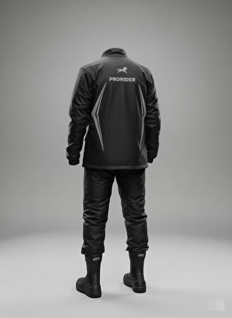 Motosiklet ve Bisiklet Lüx Yağmurluk Takım Waterproof Oxford Kumaş Astarlı Yağmurluk Takımı