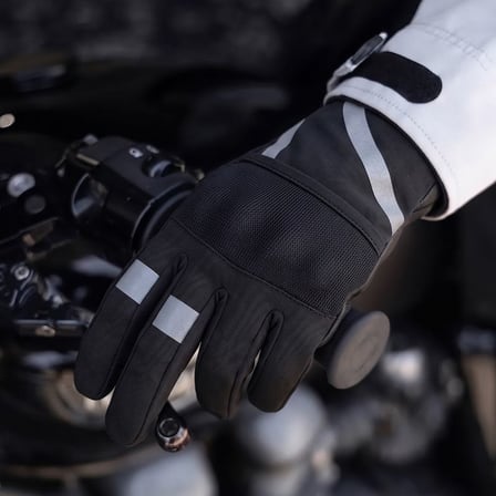 Motosiklet Eldiven Telefon Dokunmatikli Full Korumalı Reflektörlü Motorcu Eldiven