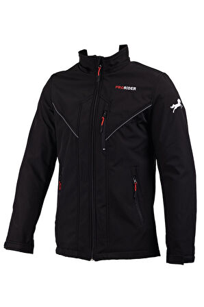 Motosiklet Montu Full Korumalı Softjell Kumaş Reflektif Kışlık Kurye Motor Mont Siyah