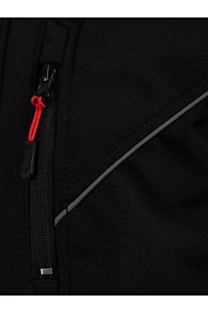 Motosiklet Montu Full Korumalı Softjell Kumaş Reflektif Kışlık Kurye Motor Mont Siyah