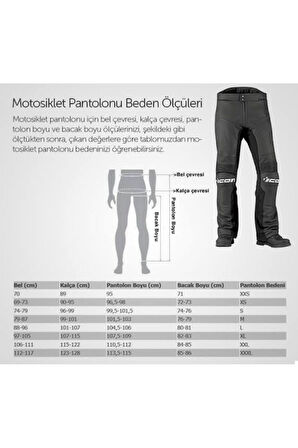 Motosiklet Pantolonu Titanyum Koruma 4 Mevsim Diz ve Kalça Korumalı Maxdura Kumaş Motor Pantolon