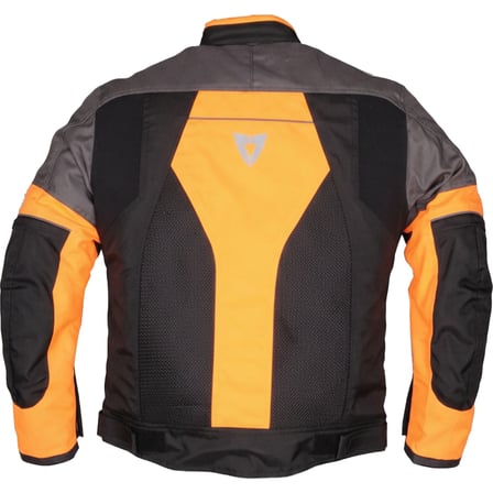 Motosiklet Mont 4 Mevsim Dynamic Siyah-Turuncu Motorcu Montu