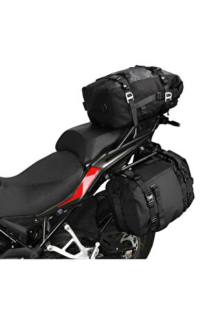 Motosiklet Sırt Çantası,arka Ve Yan Çanta Olma Özellikli Waterproof Motor Touring Çanta 30 Litre