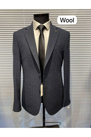 Vad Siyah Yün Ceket 1385