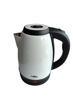 Dailmond 3003 BEYAZ Paslanmaz Çelik Su Isıtıcı Kettle 1800 WATT 1,8 lt Gizli Rezistans 