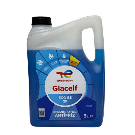 Total Glacelf Eco Bs Mavi Antifriz 3 Lt Eylül 2022 Üretimli
