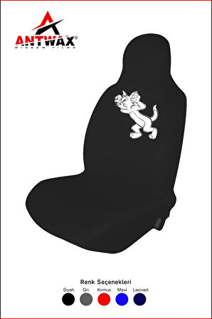 Tom ve Jerry Baskılı Şirin Universal Araca Özel Oto Koltuk Kılıfı Pro