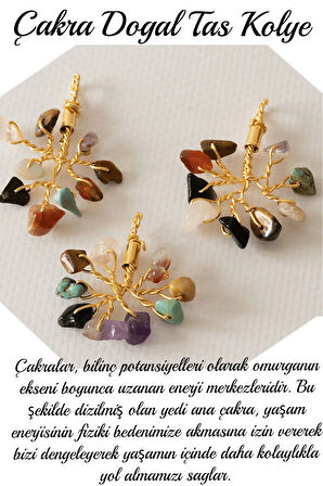 Sertifikalı Doğal Ametist Obsidyen Lapis Lazuli Aventurin Akik Sitrin Jasper Taşı 7 Çakra Kolye Doğal 7 Çakra Renk 50 cm