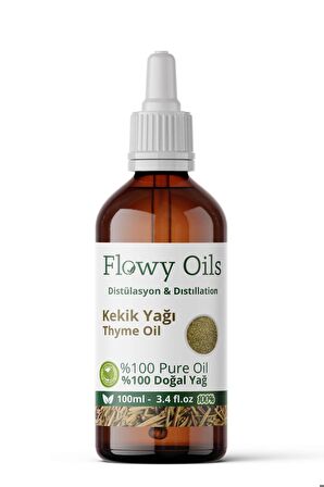 Kekik Yağı %100 Doğal Bitkisel Uçucu Yağ Thyme Oil 100ml